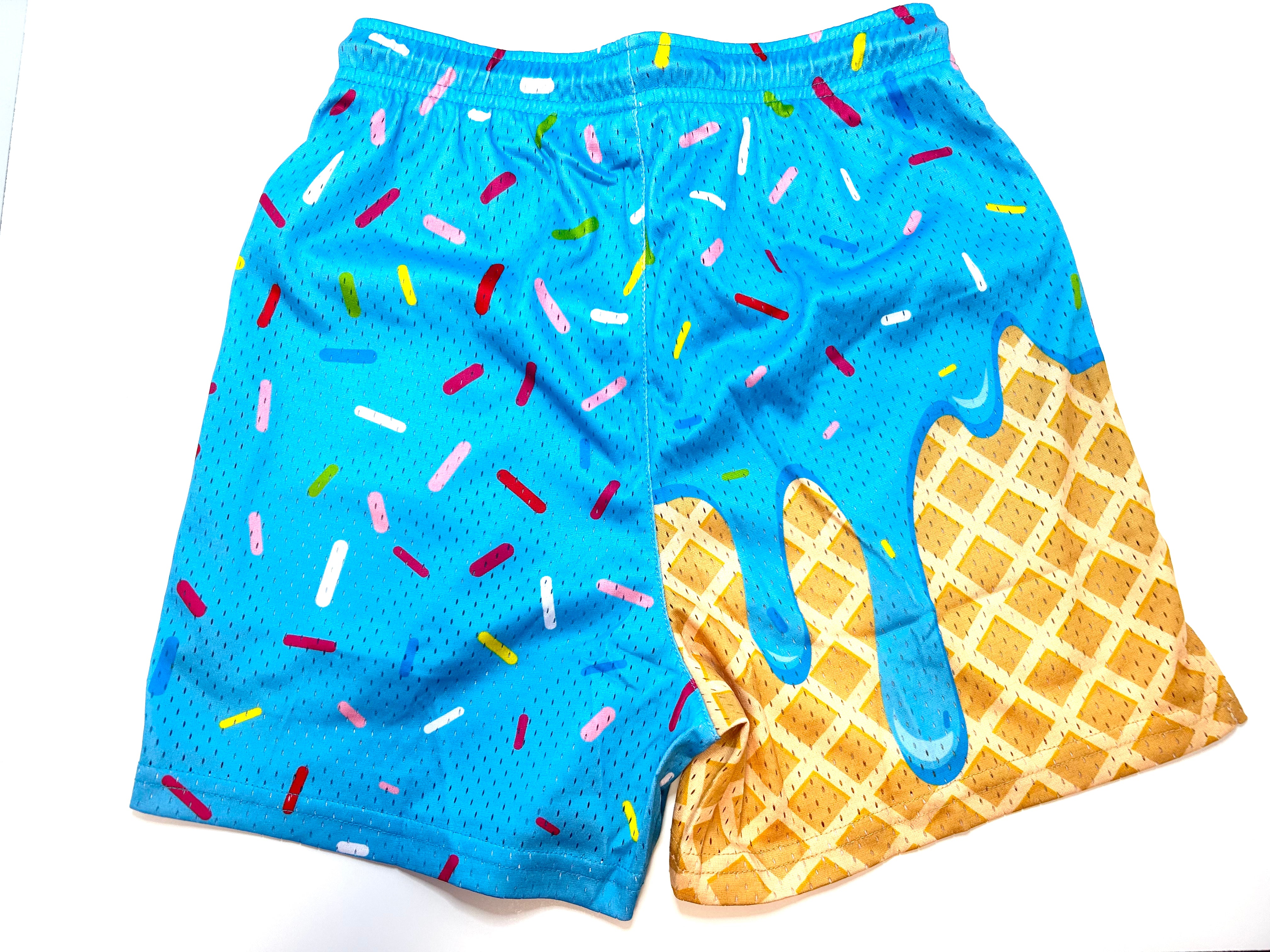 Chill Time Mesh Shorts - Ice Cream - Carved In