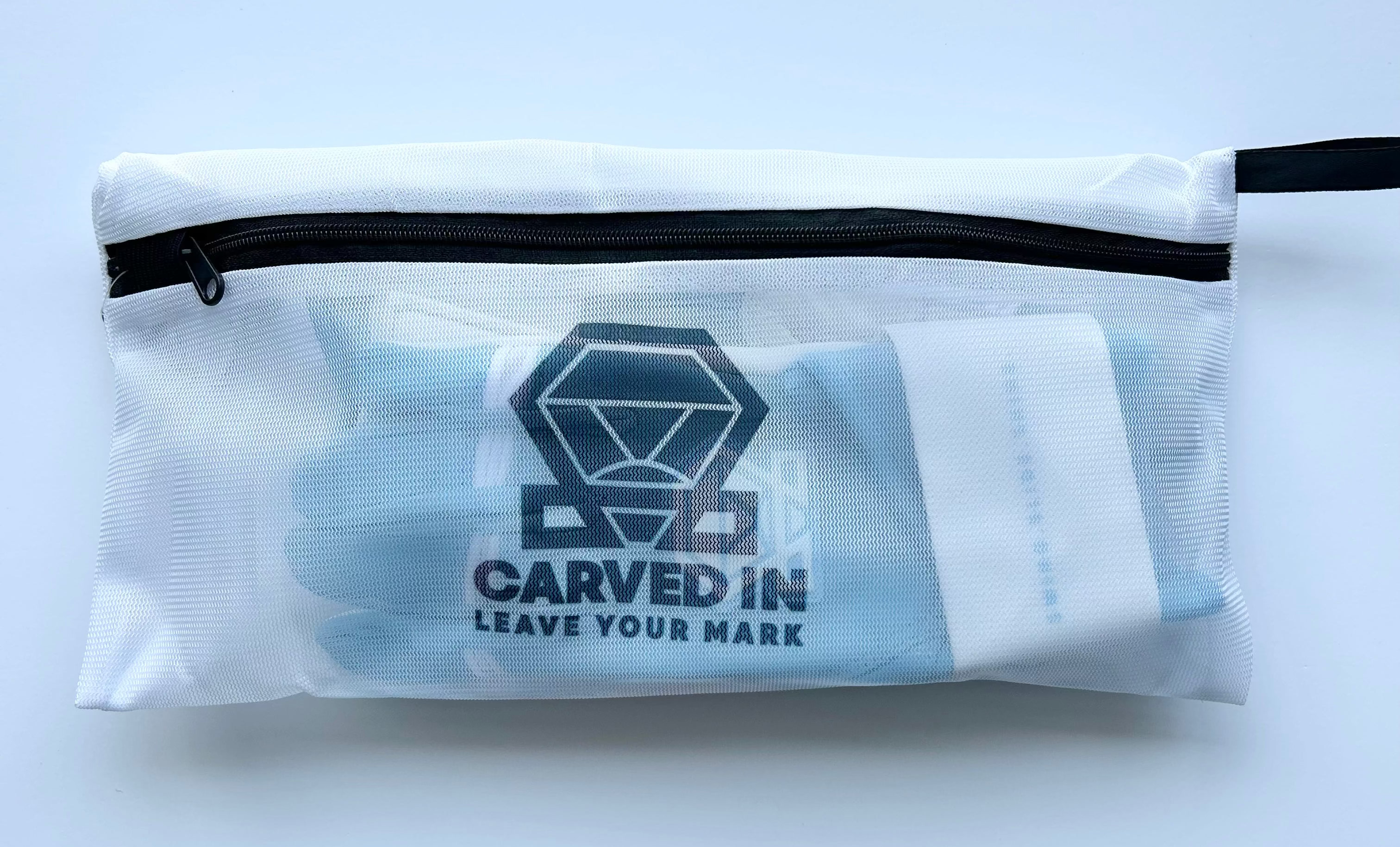 Long Cuff Batting Gloves - Blue Ice - Youth